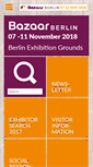 Mobile Screenshot of bazaar-berlin.com